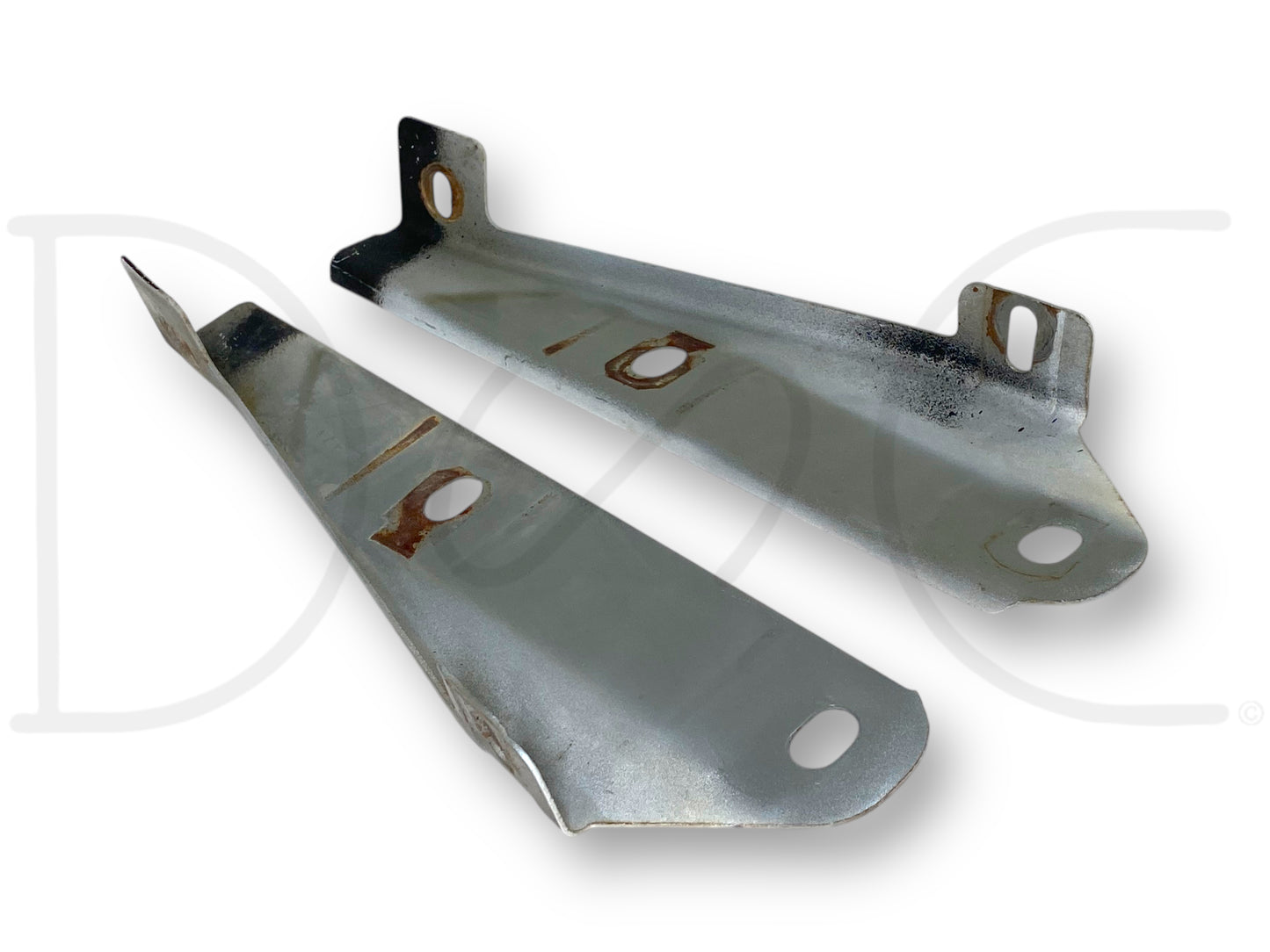 99-07 Ford F250 F350 Header Panel Bracket Set OE Mounts Pair RH Right LH Left