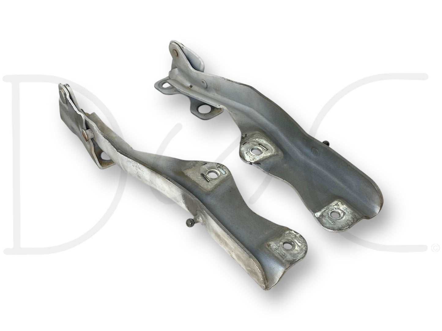 99-07 Ford F250 F350 Super Duty Hood Hinge Set White Hood Hinges OE RH LH Pair