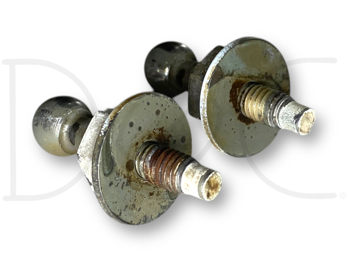 99-07 Ford F250 F350 Hood Strut Support Shock Ball Lower Stud Pair Set