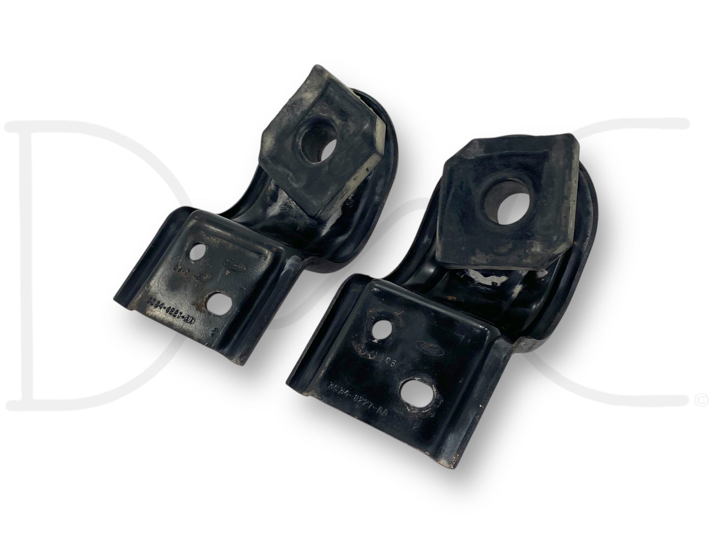 03-07 Ford F250 F350 Upper Radiator Mount Bracket Pair OE Brackets
