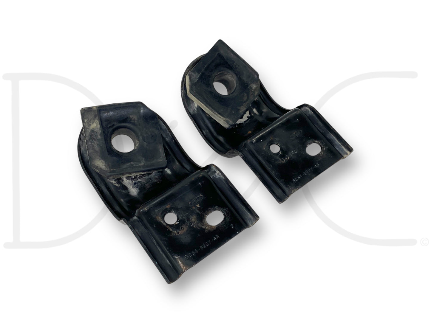 03-07 Ford F250 F350 Upper Radiator Mount Bracket Pair OE Brackets