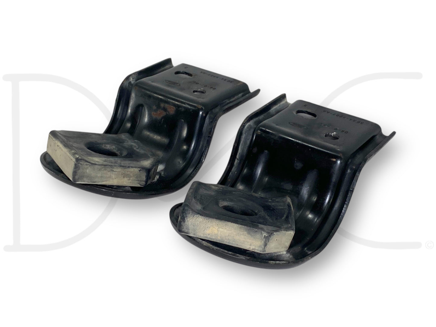 03-07 Ford F250 F350 Upper Radiator Mount Bracket Pair OE Brackets