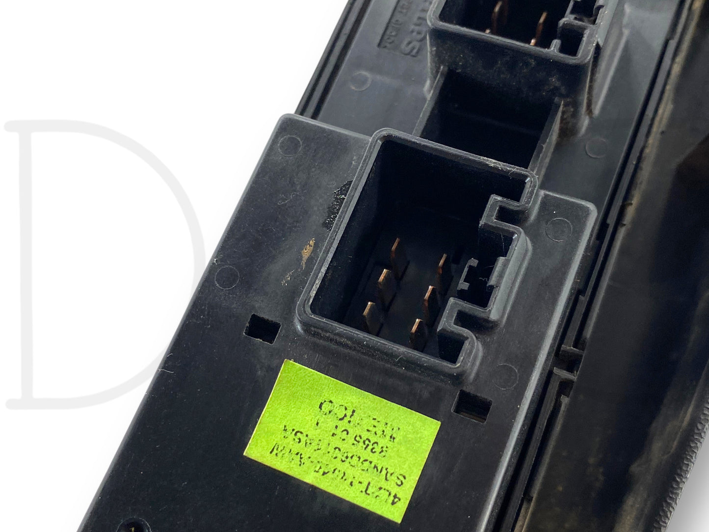 06-07 Ford F250 F350 LH Left Driver Front Power Window Lock Switch Panel Black