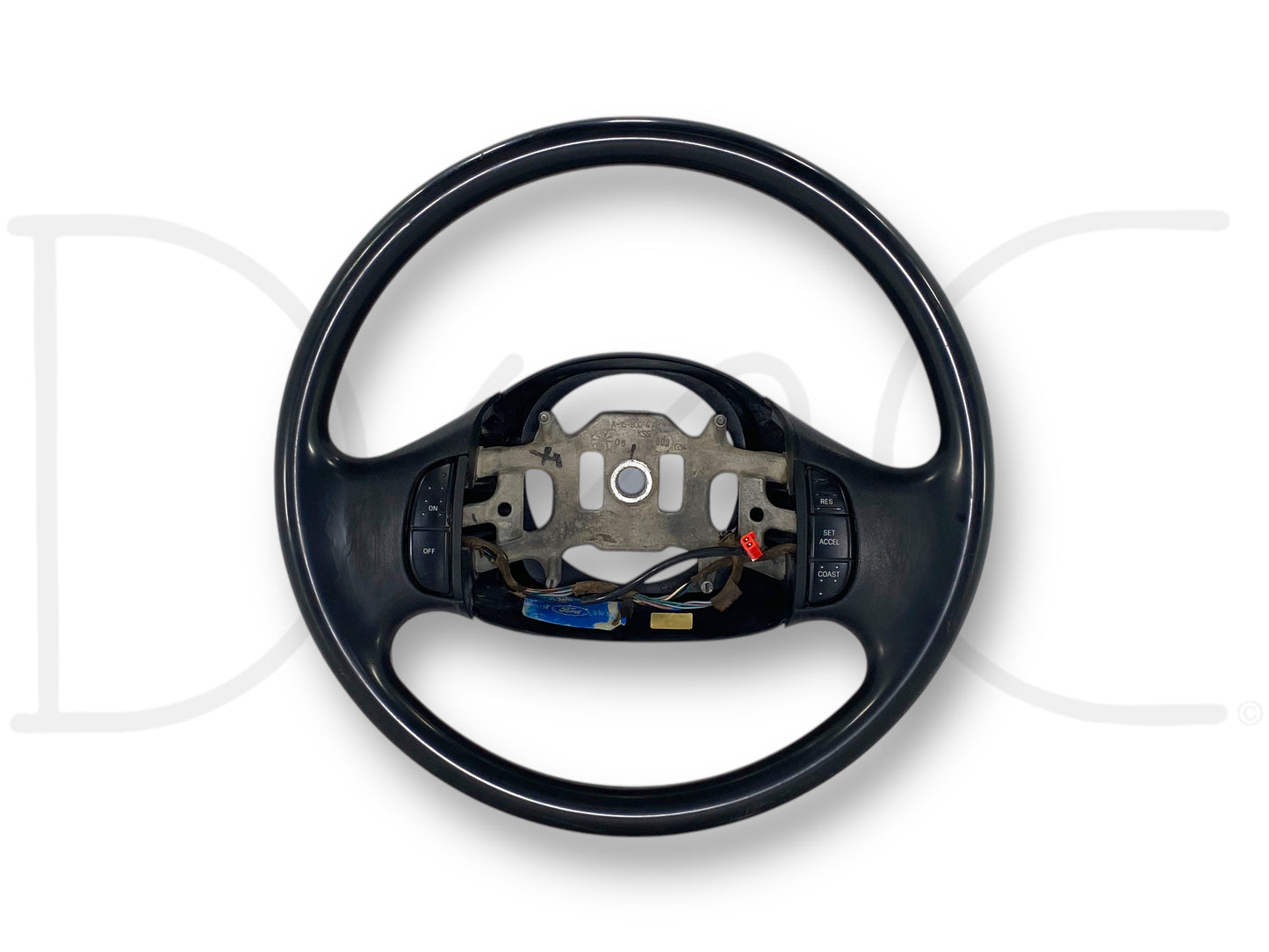 05-07 Ford F250 F350 Steering Wheel W/ Cruise Control Black OEM