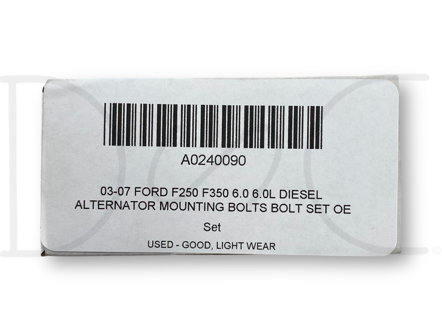 03-07 Ford F250 F350 6.0 6.0L Diesel Alternator Mounting Bolts Bolt Set OE