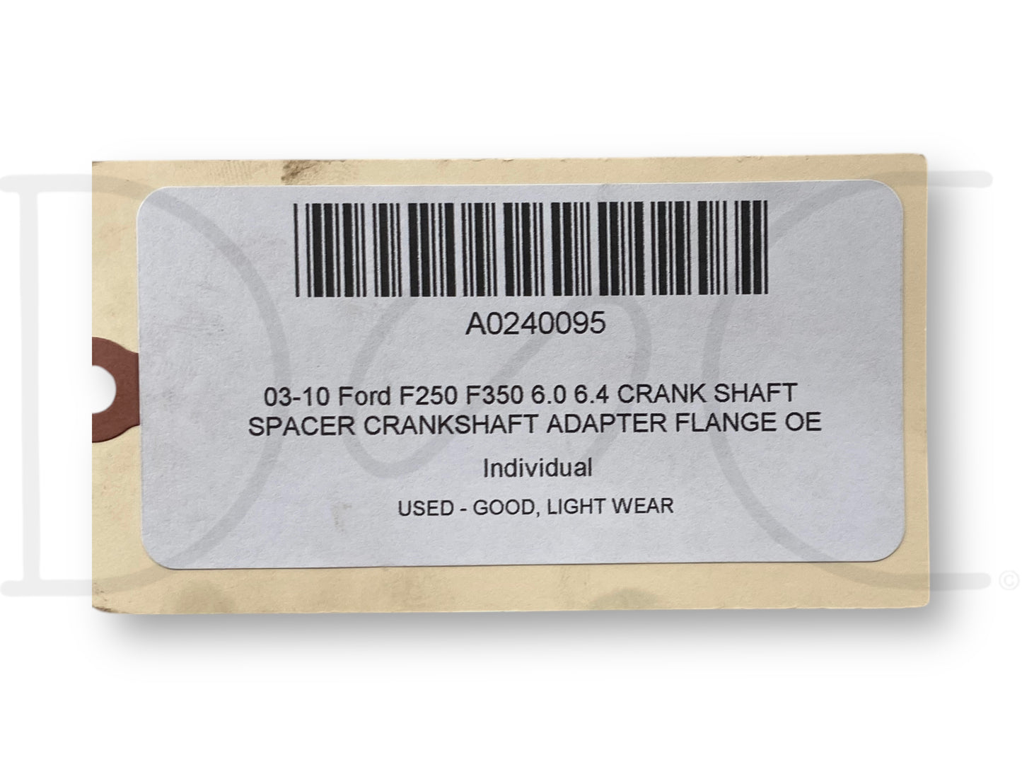 03-10 Ford F250 F350 6.0 6.4 Crank Shaft Spacer Crankshaft Adapter Flange OE