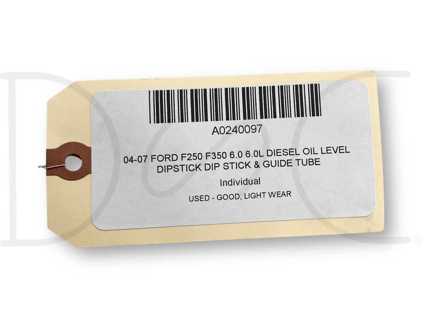 04-07 Ford F250 F350 6.0 6.0L Diesel Oil Level Dipstick Dip Stick & Guide Tube