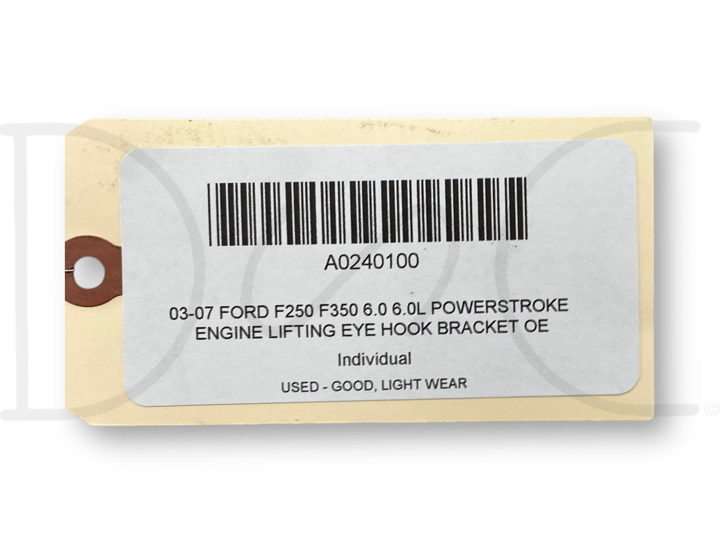 03-07 Ford F250 F350 6.0 6.0L Powerstroke Engine Lifting Eye Hook Bracket OE