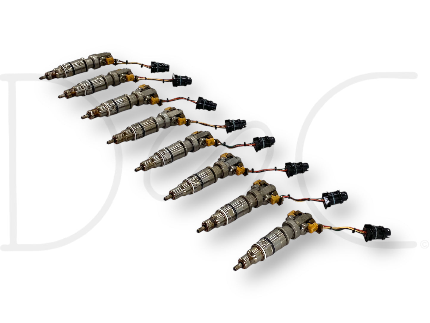 03-07 Ford F250 F350 6.0 6.0L Diesel Fuel Injector Set (8) Injectors *Cores*