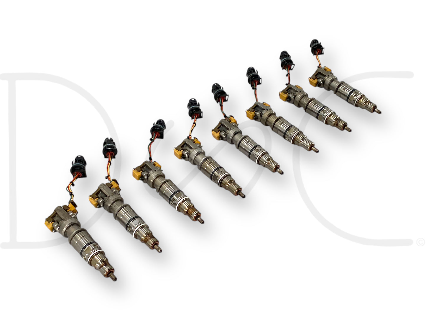 03-07 Ford F250 F350 6.0 6.0L Diesel Fuel Injector Set (8) Injectors *Cores*