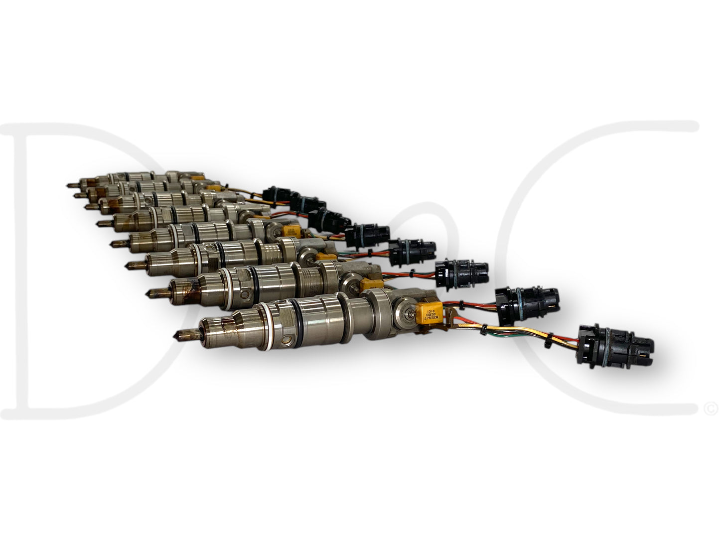 03-07 Ford F250 F350 6.0 6.0L Diesel Fuel Injector Set (8) Injectors *Cores*
