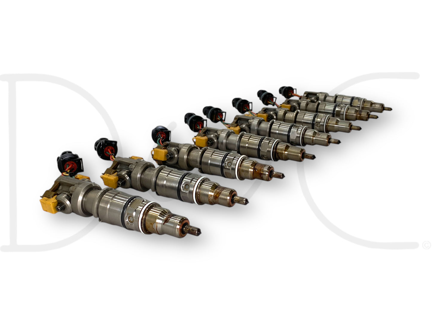 03-07 Ford F250 F350 6.0 6.0L Diesel Fuel Injector Set (8) Injectors *Cores*