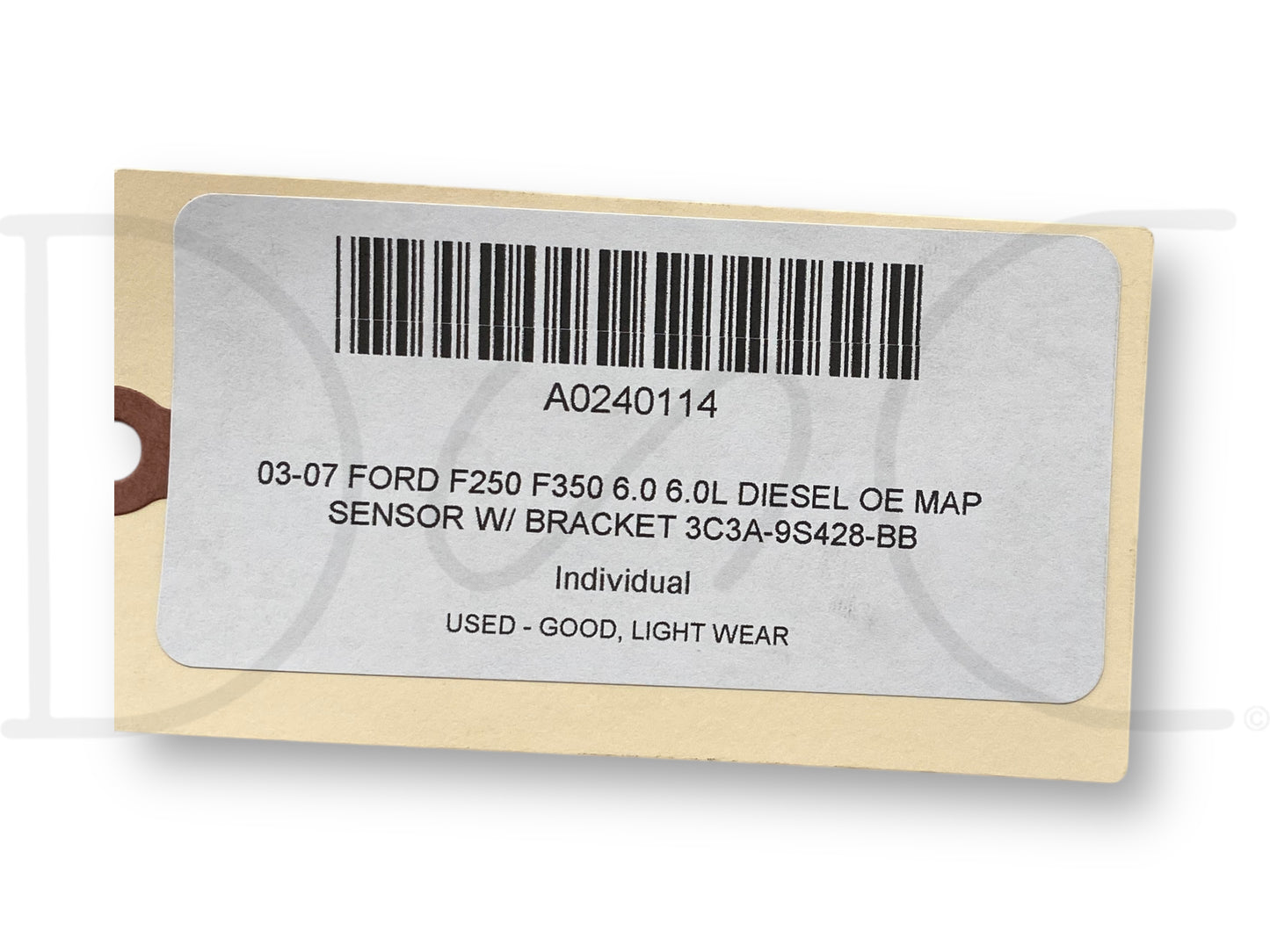 03-07 Ford F250 F350 6.0 6.0L Diesel OE Map Sensor W/ Bracket 3C3A-9S428-Bb