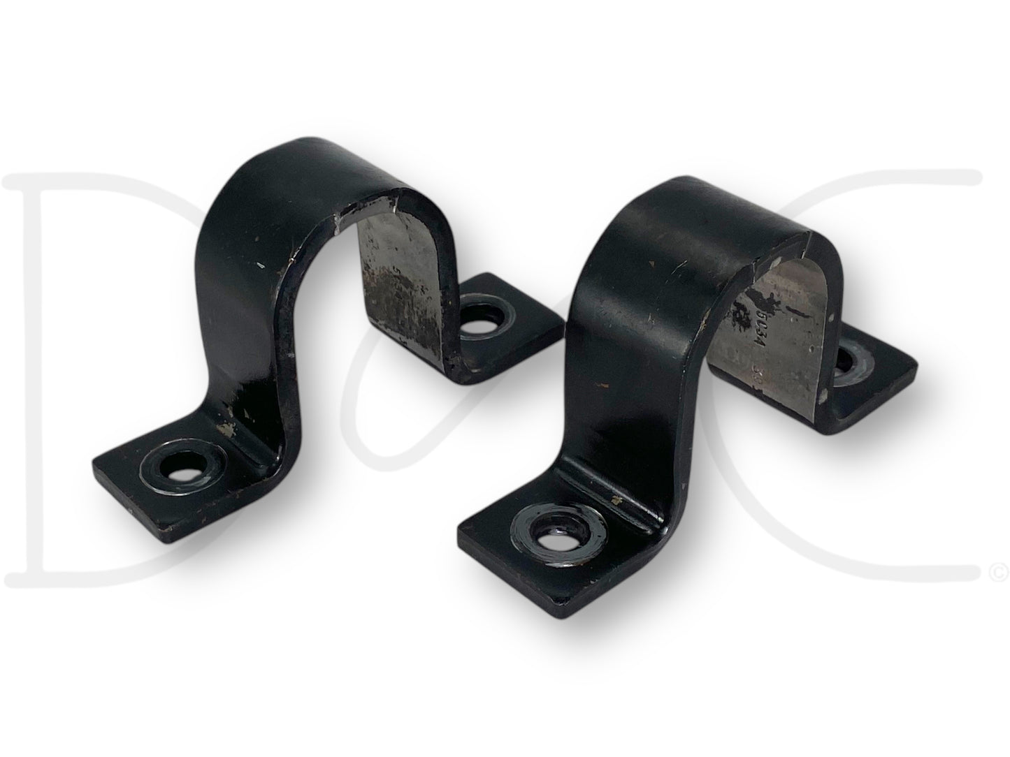 05-07 Ford F250 F350 Front Axle Sway Bar Bushing Brackets Bracket Set OE