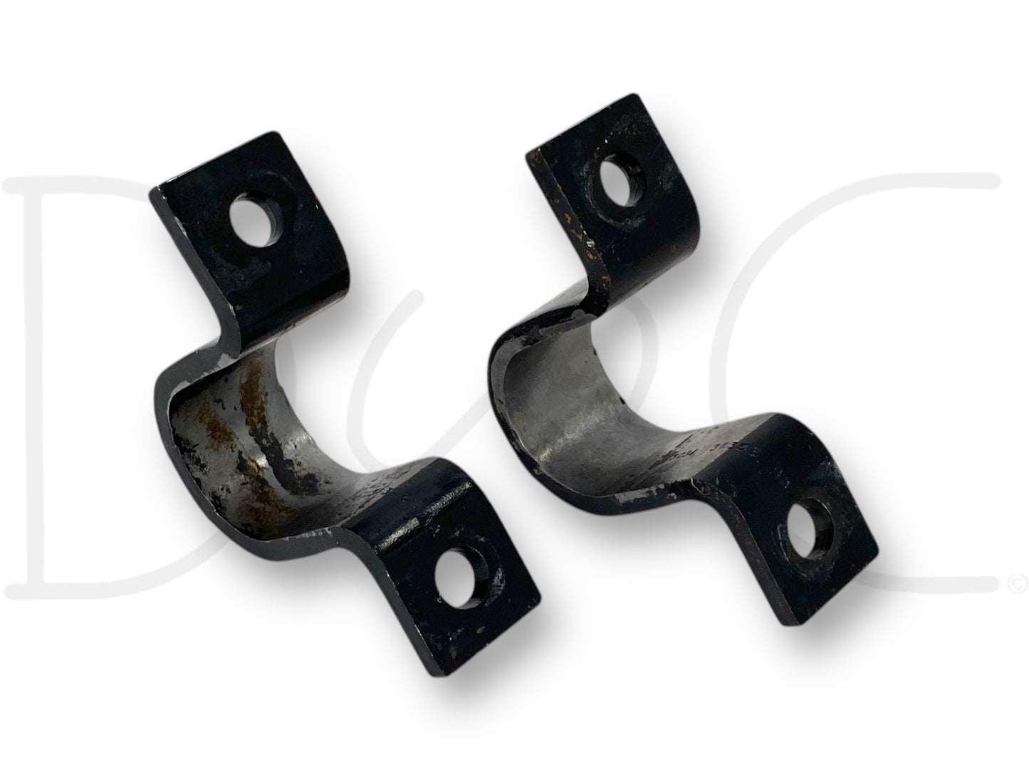 05-07 Ford F250 F350 Front Axle Sway Bar Bushing Brackets Bracket Set OE