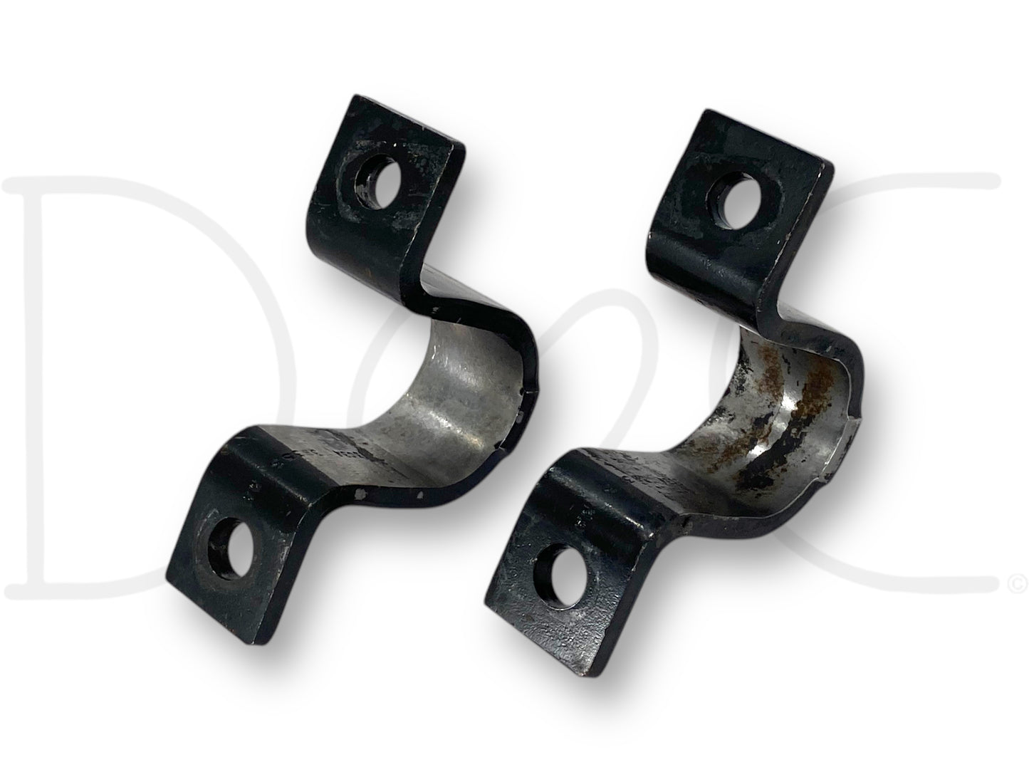 05-07 Ford F250 F350 Front Axle Sway Bar Bushing Brackets Bracket Set OE