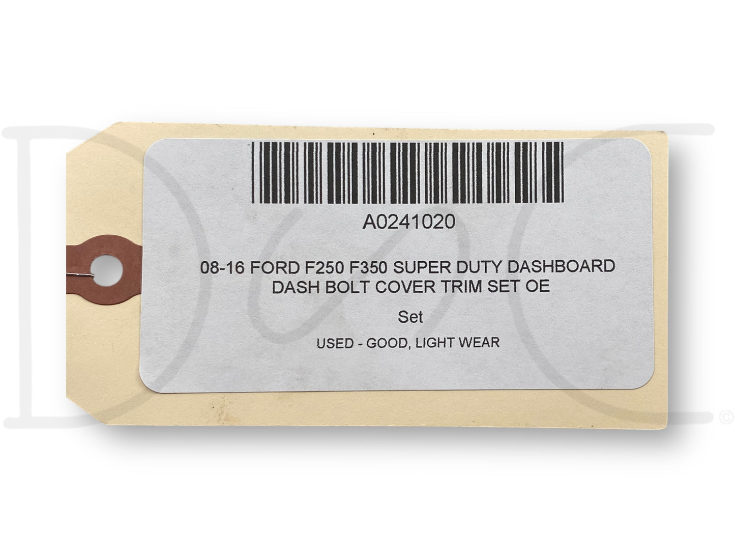 08-16 Ford F250 F350 Super Duty Dashboard Dash Bolt Cover Trim Set OE