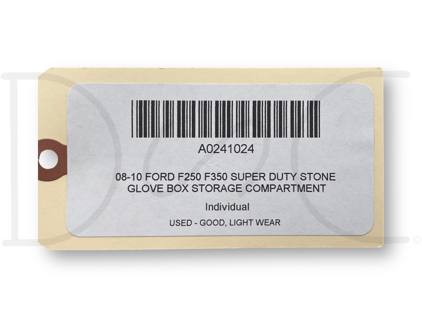 08-10 Ford F250 F350 Super Duty Stone Glove Box Storage Compartment