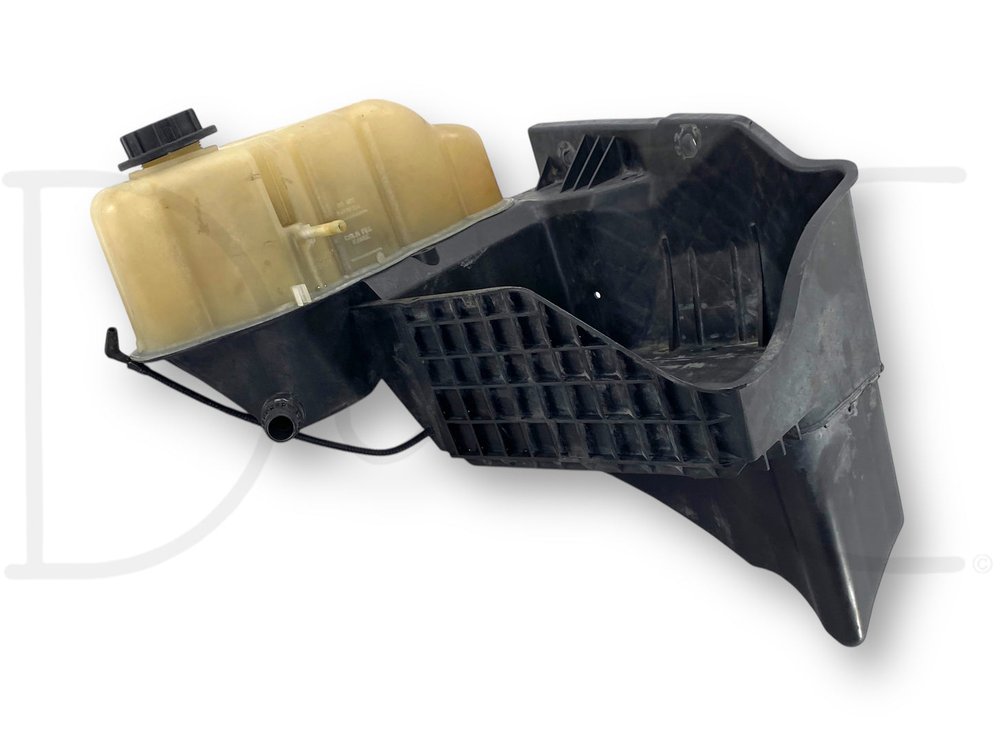 08-10 Ford F250 F350 6.4 Radiator Coolant Overflow Reservoir Tank Battery Tray