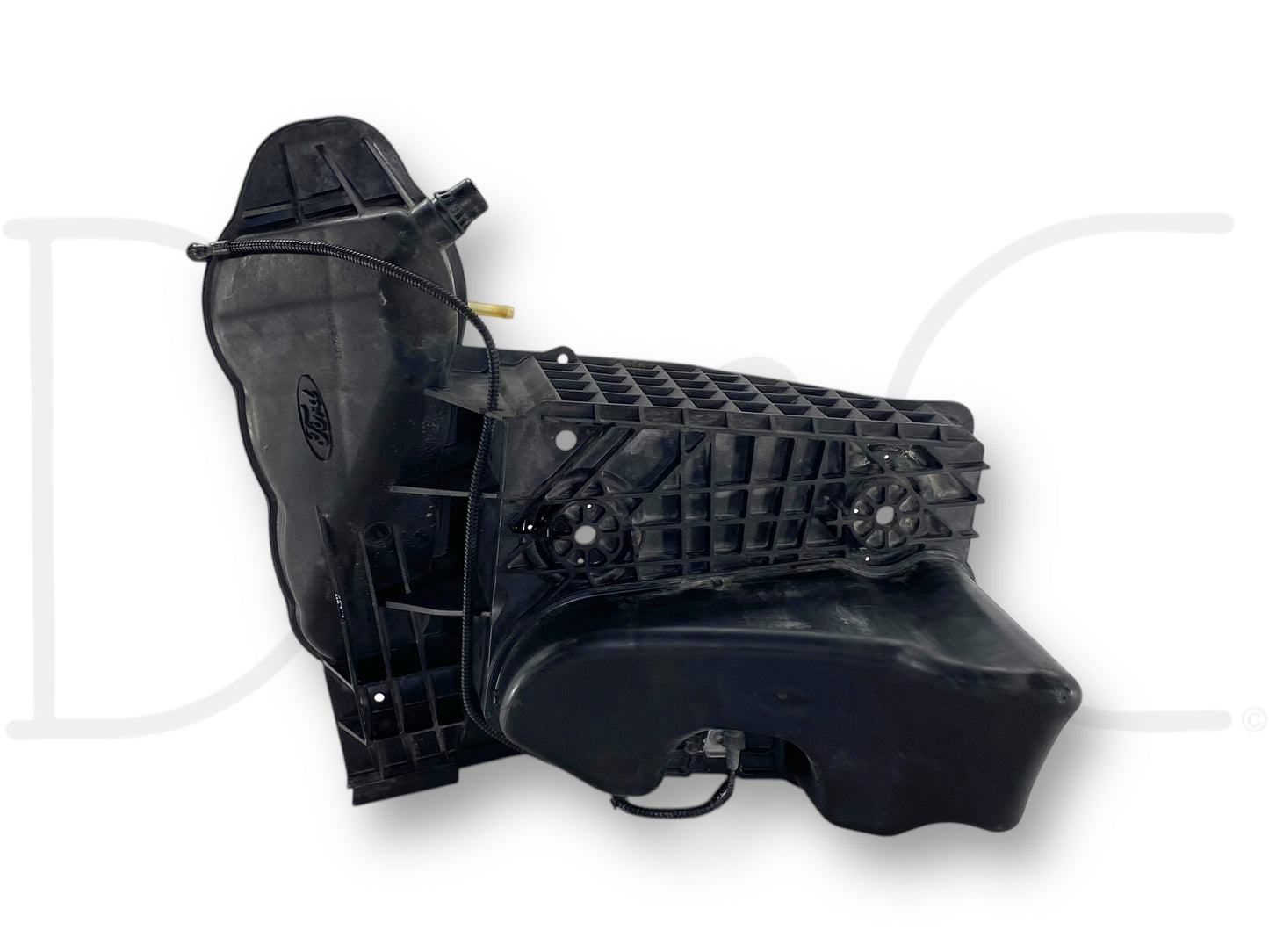 08-10 Ford F250 F350 6.4 Radiator Coolant Overflow Reservoir Tank Battery Tray