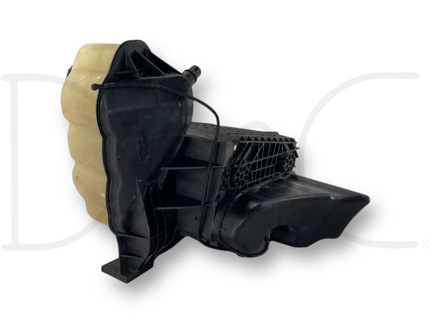 08-10 Ford F250 F350 6.4 Radiator Coolant Overflow Reservoir Tank Battery Tray