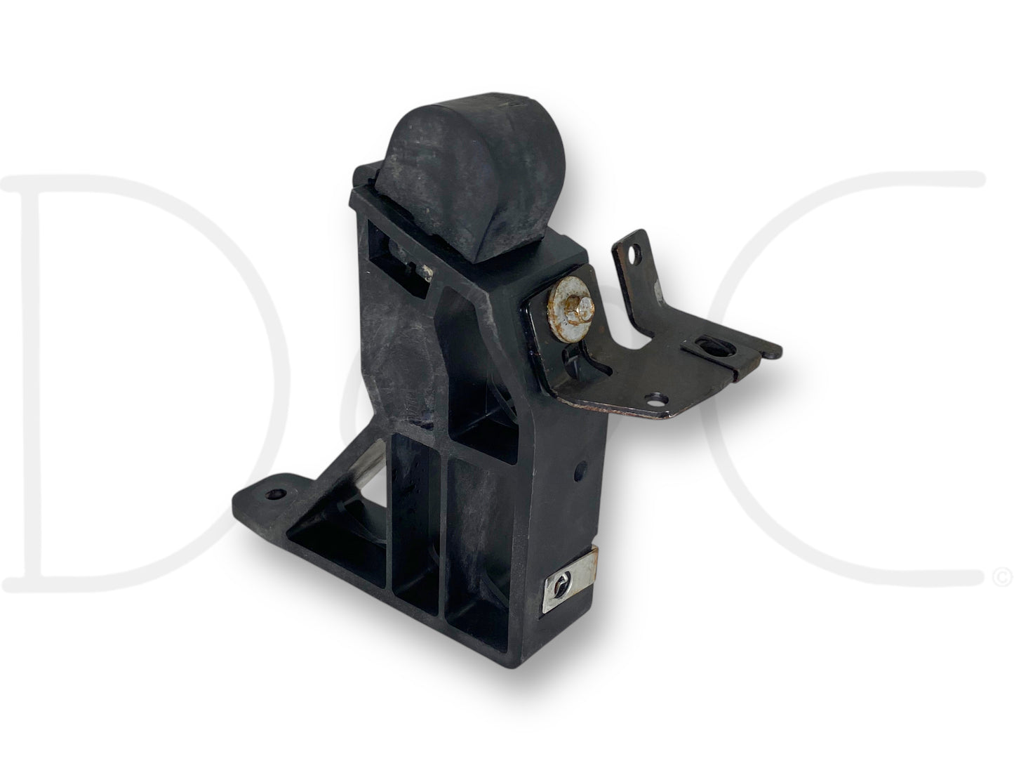08-10 Ford F250 F350 LH Left Driver Hood Bumper Rest Stop Bracket 8C34-16G016-A