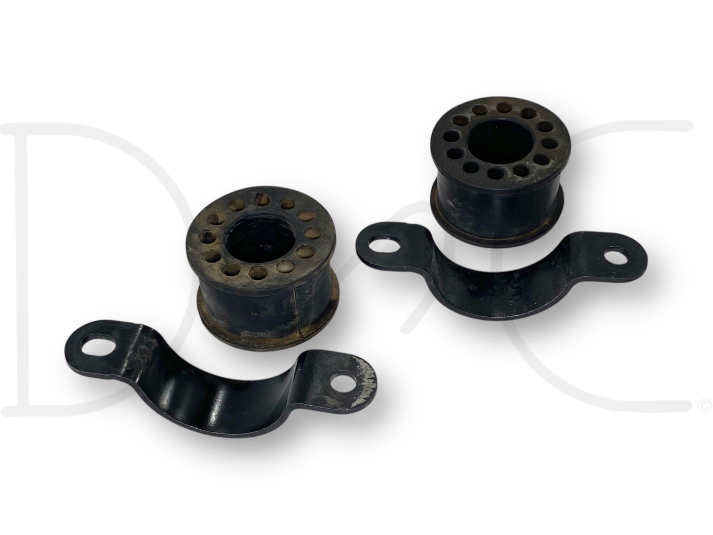08-16 Ford F250 F350 Upper Radiator Mount Bracket Pair OE Brackets Bushings