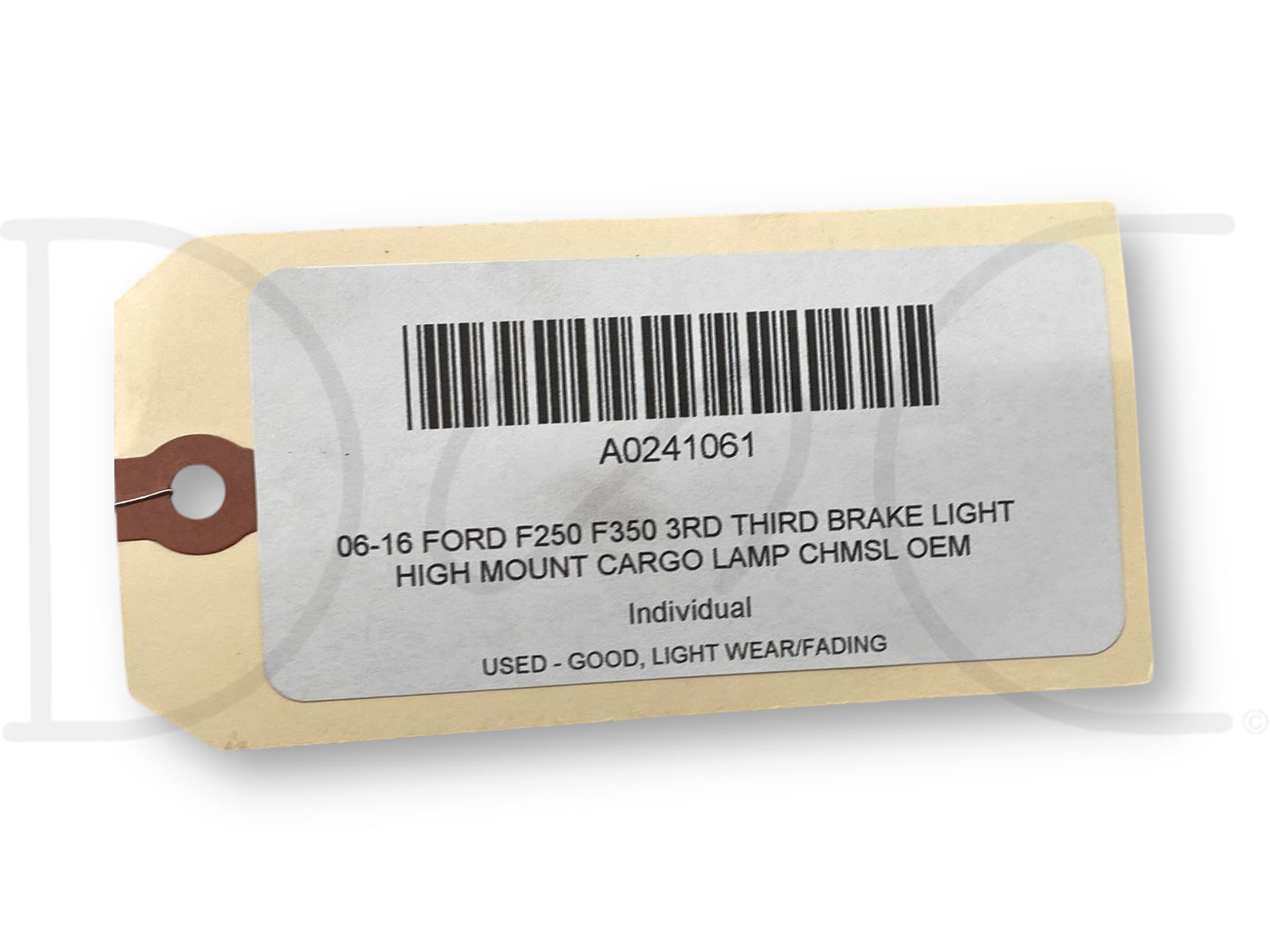 06-16 Ford F250 F350 3Rd Third Brake Light High Mount Cargo Lamp CHMSL OEM