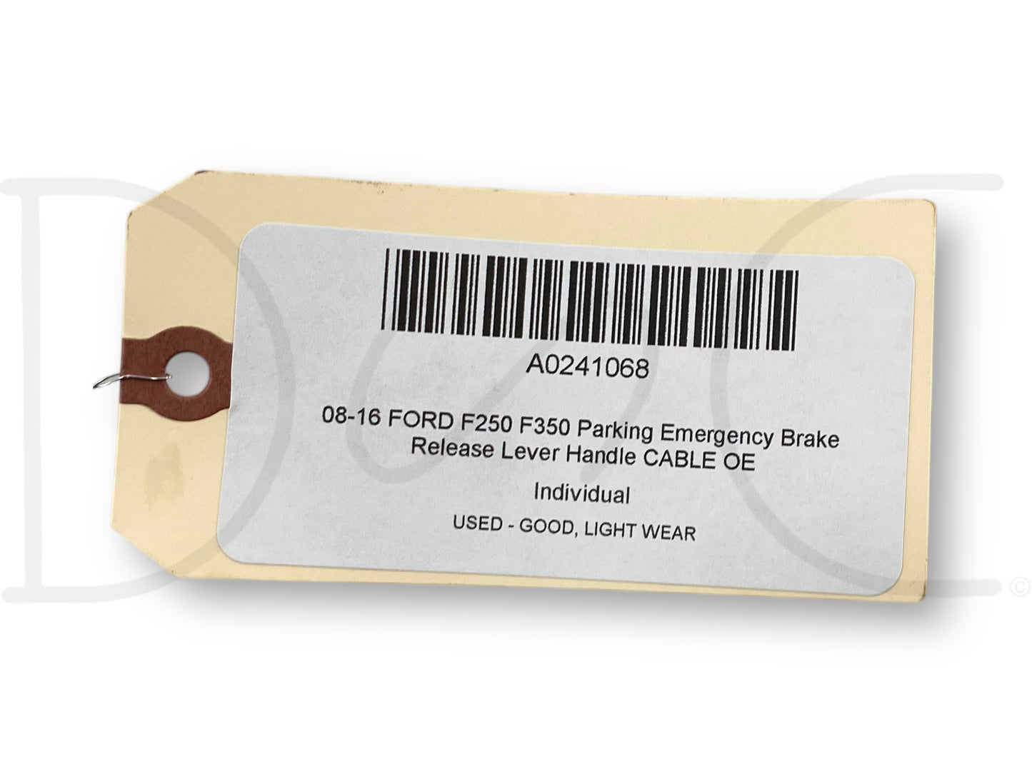 08-16 Ford F250 F350 Parking Emergency Brake Release Lever Handle Cable OE