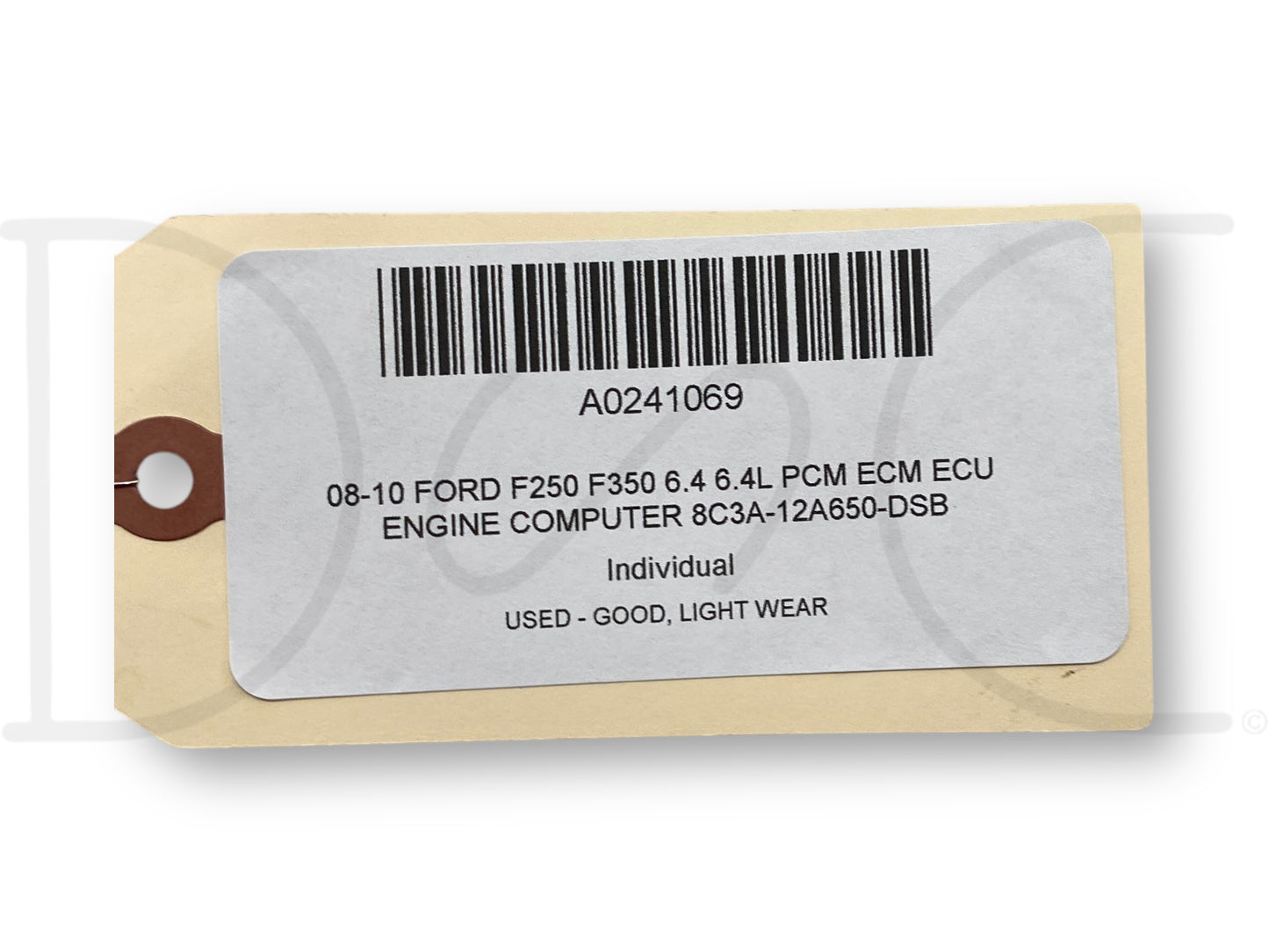 08-10 Ford F250 F350 6.4 6.4L PCM ECM ECU Engine Computer 8C3A-12A650-Dsb