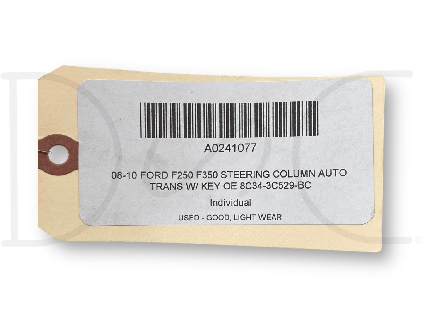 08-10 Ford F250 F350 Steering Column Auto Trans W/ Key OE 8C34-3C529-Bc