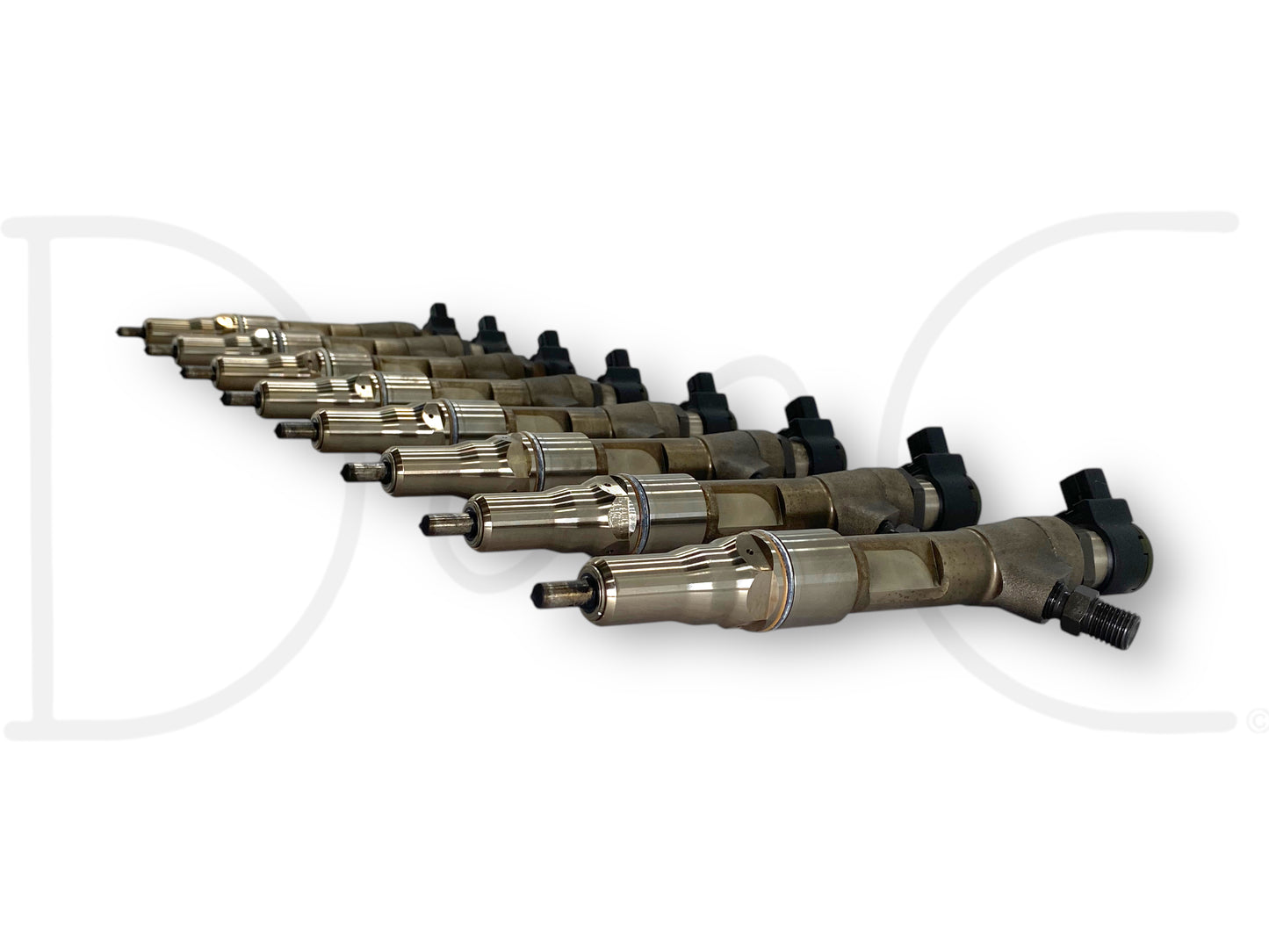 08-10 Ford F250 F350 6.4 6.4L Diesel Fuel Injector Set (8) Injectors 1875072C91