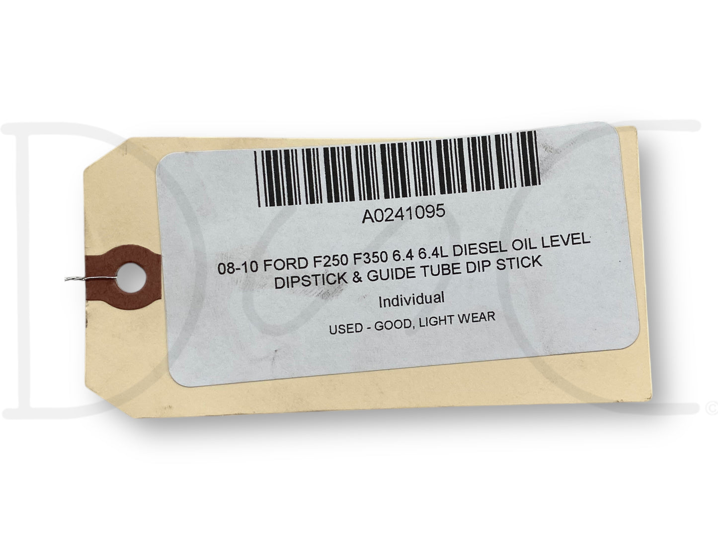 08-10 Ford F250 F350 6.4 6.4L Diesel Oil Level Dipstick & Guide Tube Dip Stick