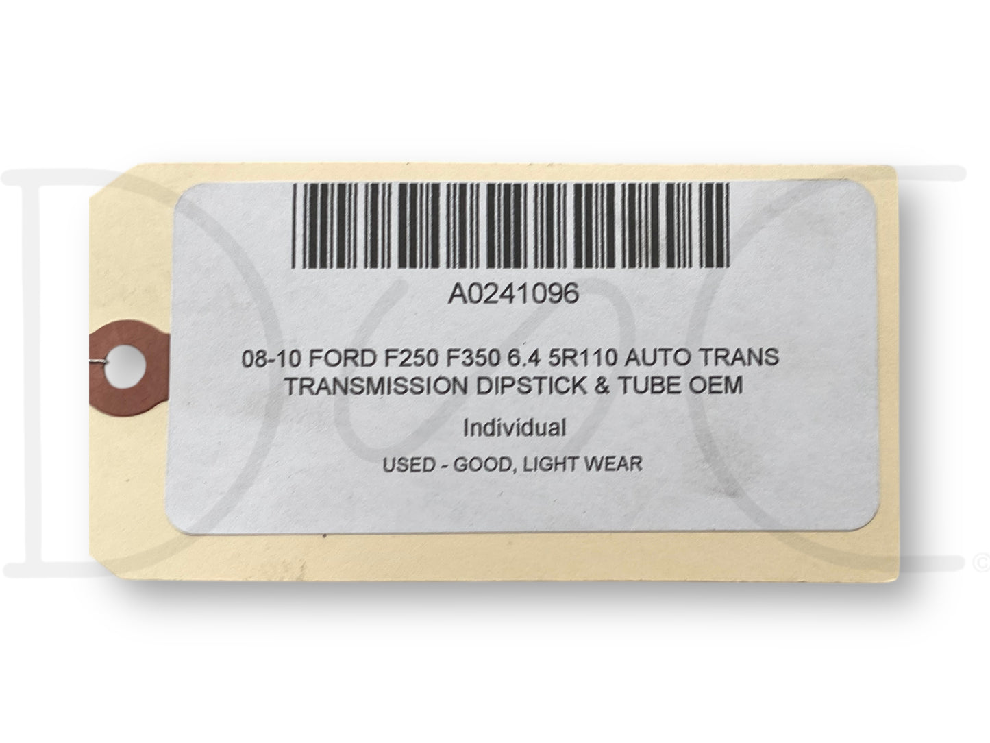 08-10 Ford F250 F350 6.4 5R110 Auto Trans Transmission Dipstick & Tube OEM