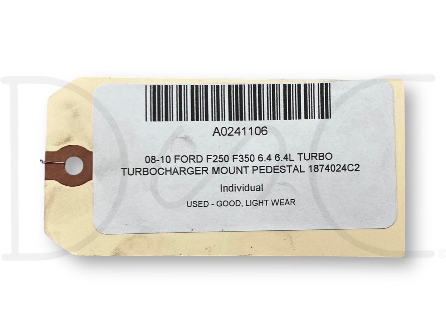 08-10 Ford F250 F350 6.4 6.4L Turbo Turbocharger Mount Pedestal 1874024C2