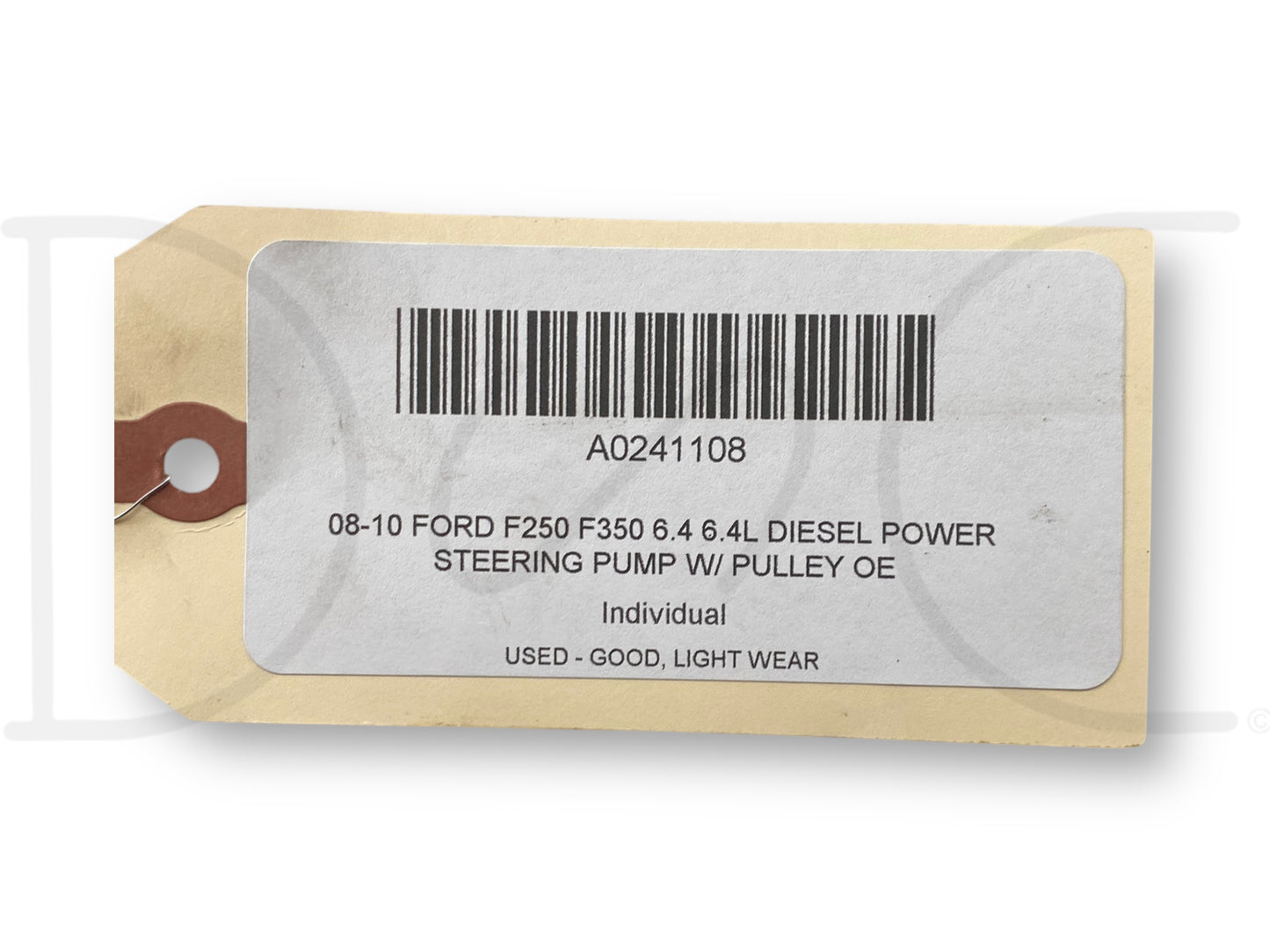 08-10 Ford F250 F350 6.4 6.4L Diesel Power Steering Pump W/ Pulley OE