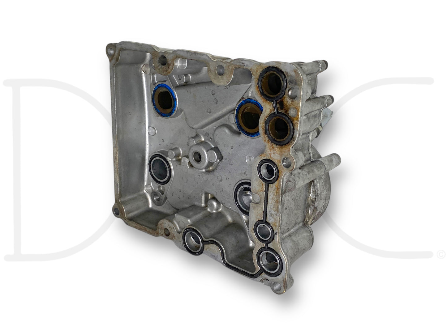 08-10 Ford F250 F350 6.4 6.4L Oil Cooler Housing Cover Assembly 1881419C91