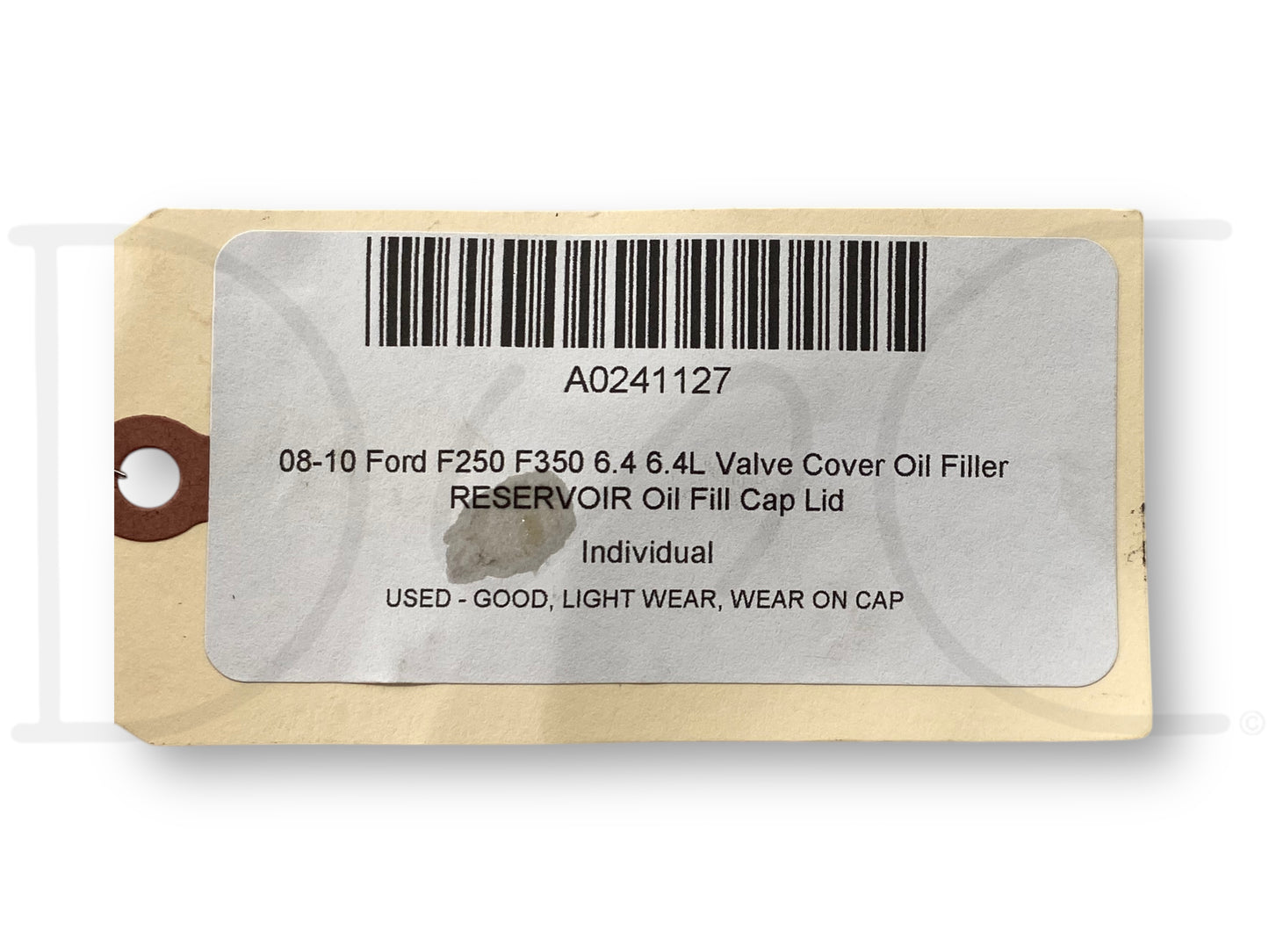 08-10 Ford F250 F350 6.4 6.4L Valve Cover Oil Filler Reservoir Oil Fill Cap Lid