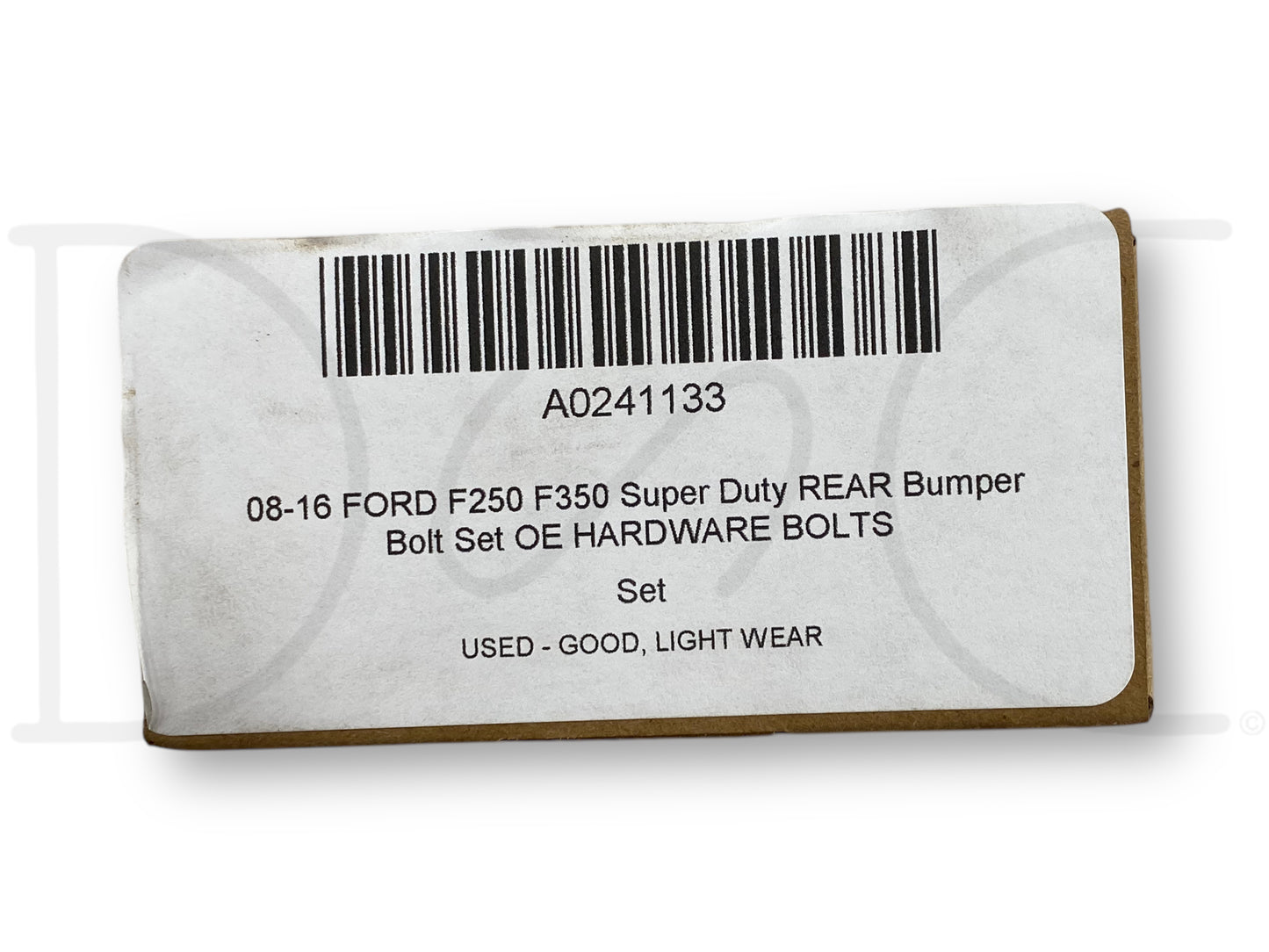 08-16 Ford F250 F350 Super Duty Rear Bumper Bolt Set OE Hardware Bolts