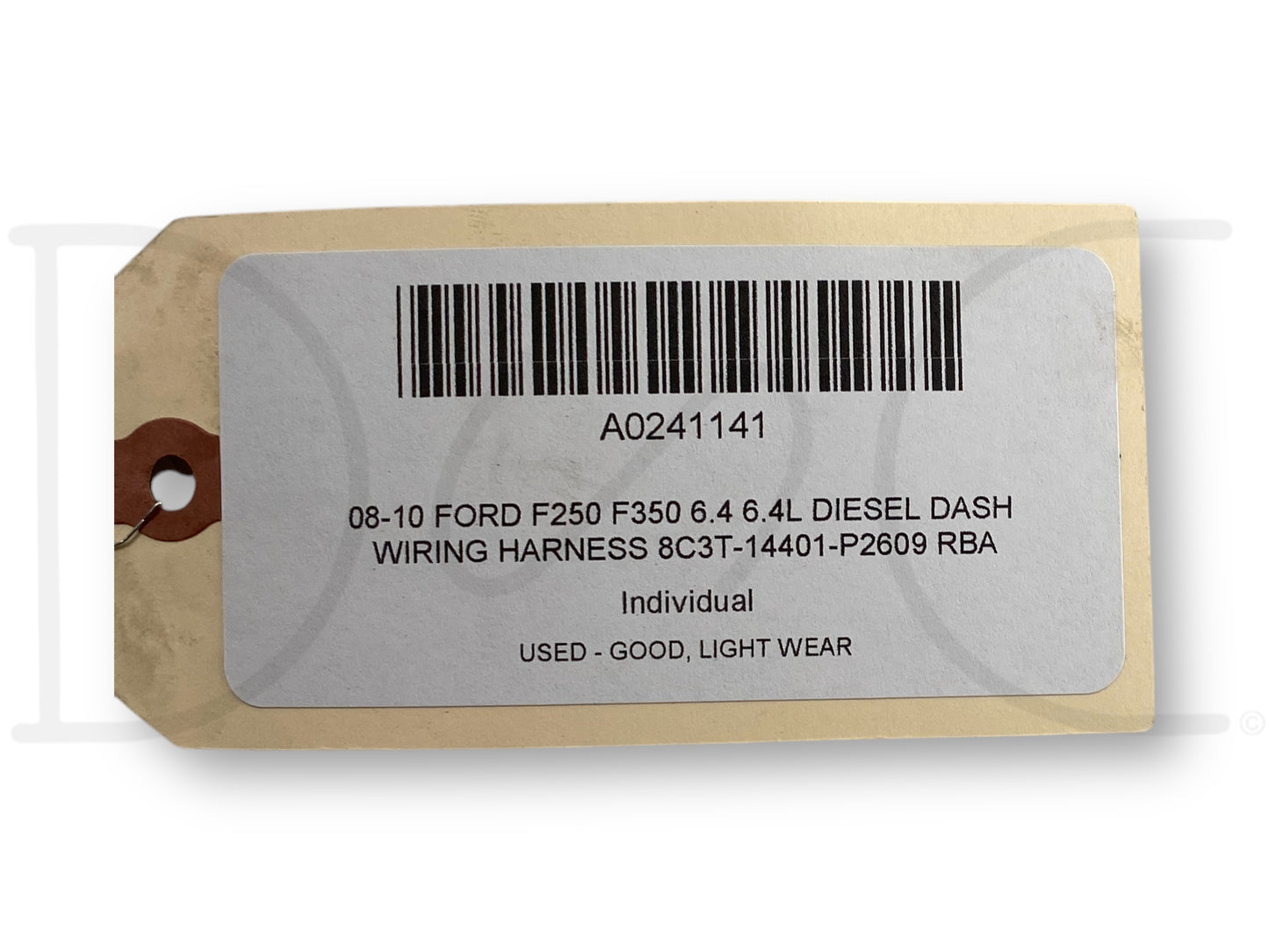 08-10 Ford F250 F350 6.4 6.4L Diesel Dash Wiring Harness 8C3T-14401-P2609 Rba