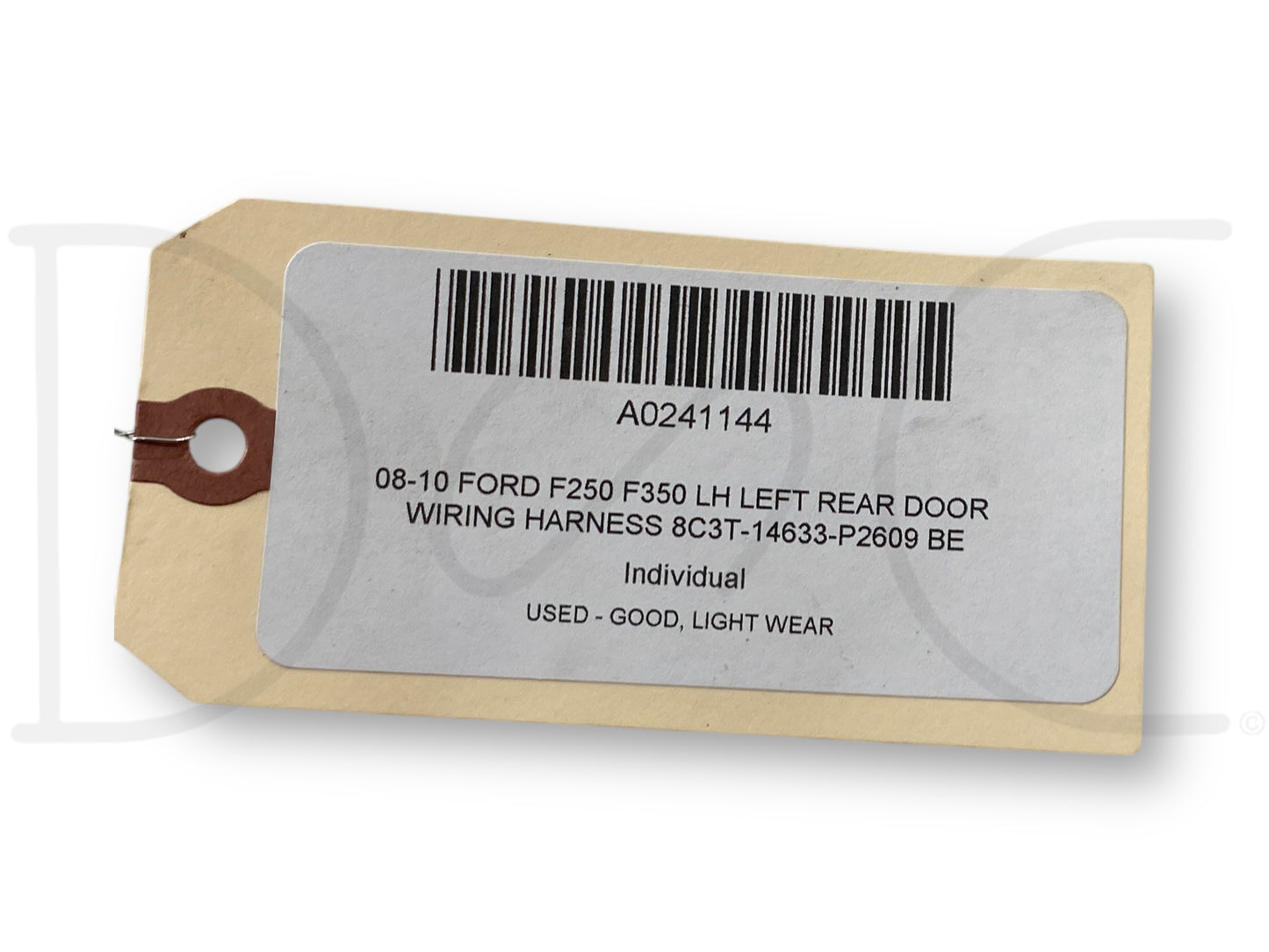 08-10 Ford F250 F350 LH Left Rear Door Wiring Harness 8C3T-14633-P2609 Be