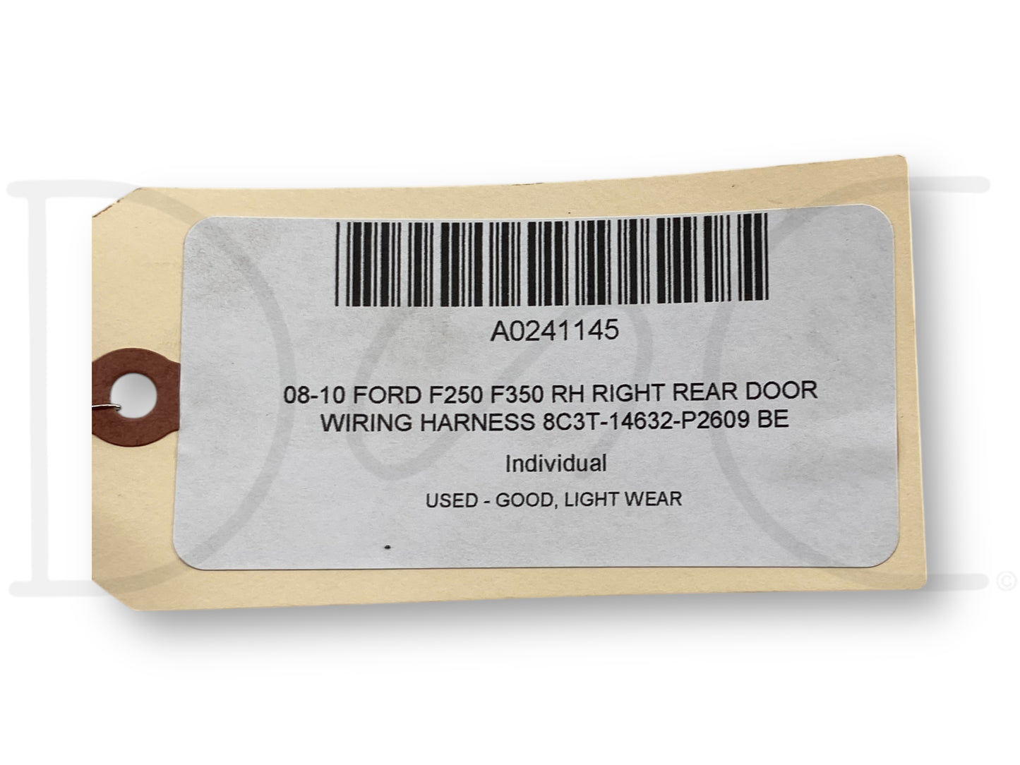 08-10 Ford F250 F350 RH Right Rear Door Wiring Harness 8C3T-14632-P2609 Be