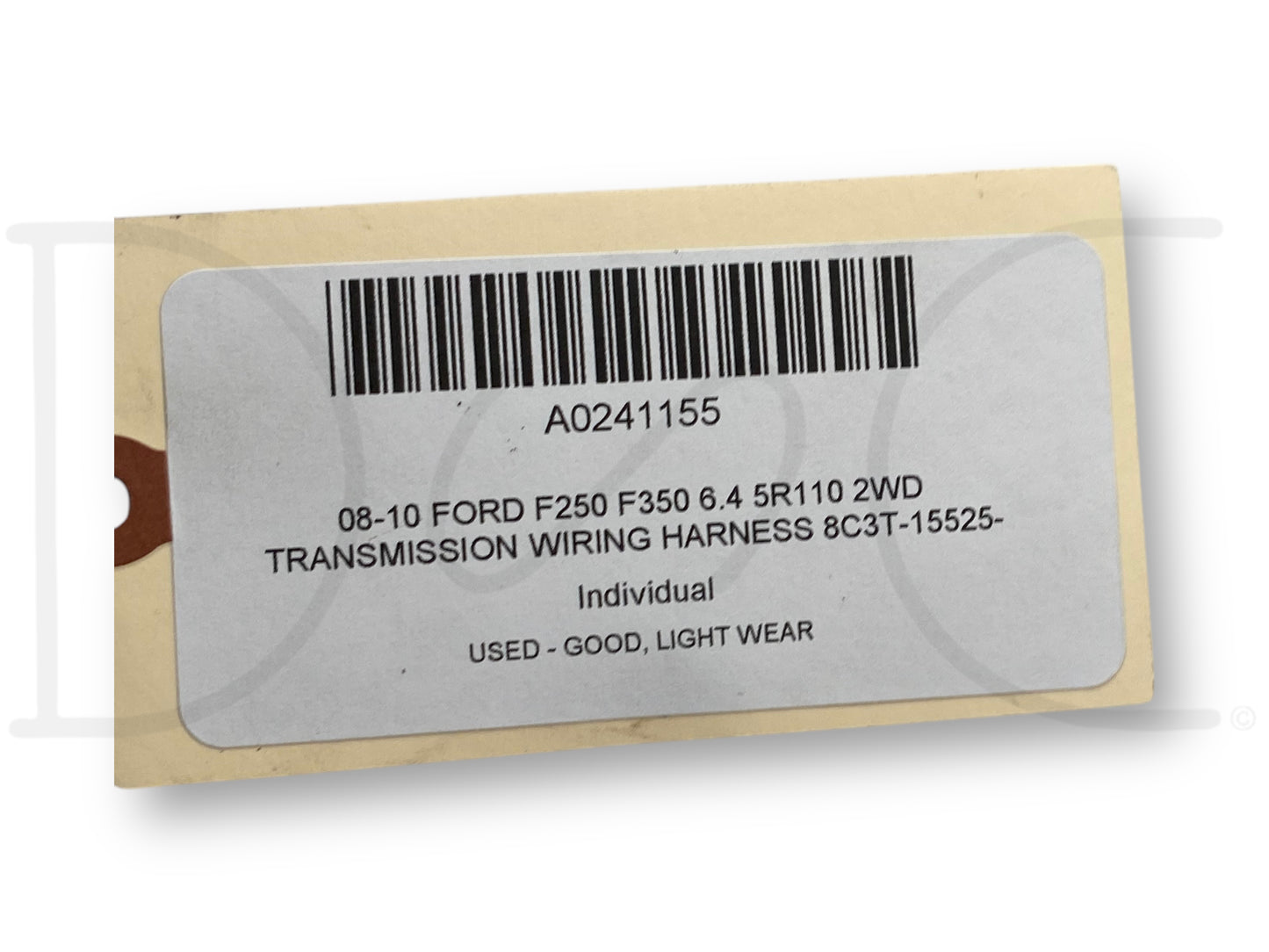 08-10 Ford F250 F350 6.4 5R110 2WD Transmission Wiring Harness 8C3T-15525-P2604