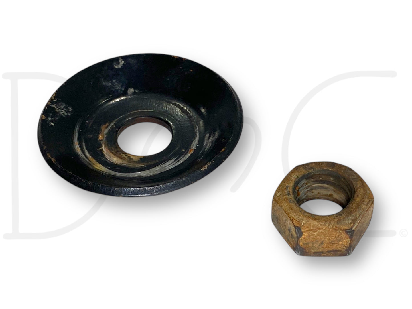 08-16 Ford F250 F350 Front Lower Coil Spring Retainer Washer W/ Nut 2WD
