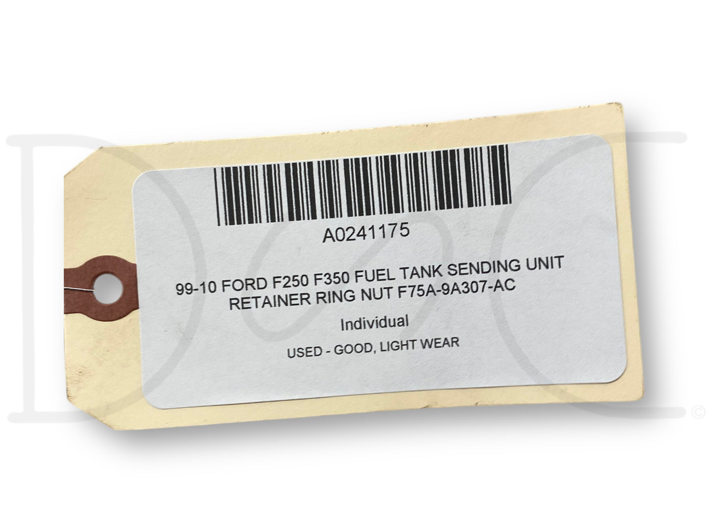 99-10 Ford F250 F350 Fuel Tank Sending Unit Retainer Ring Nut F75A-9A307-AC