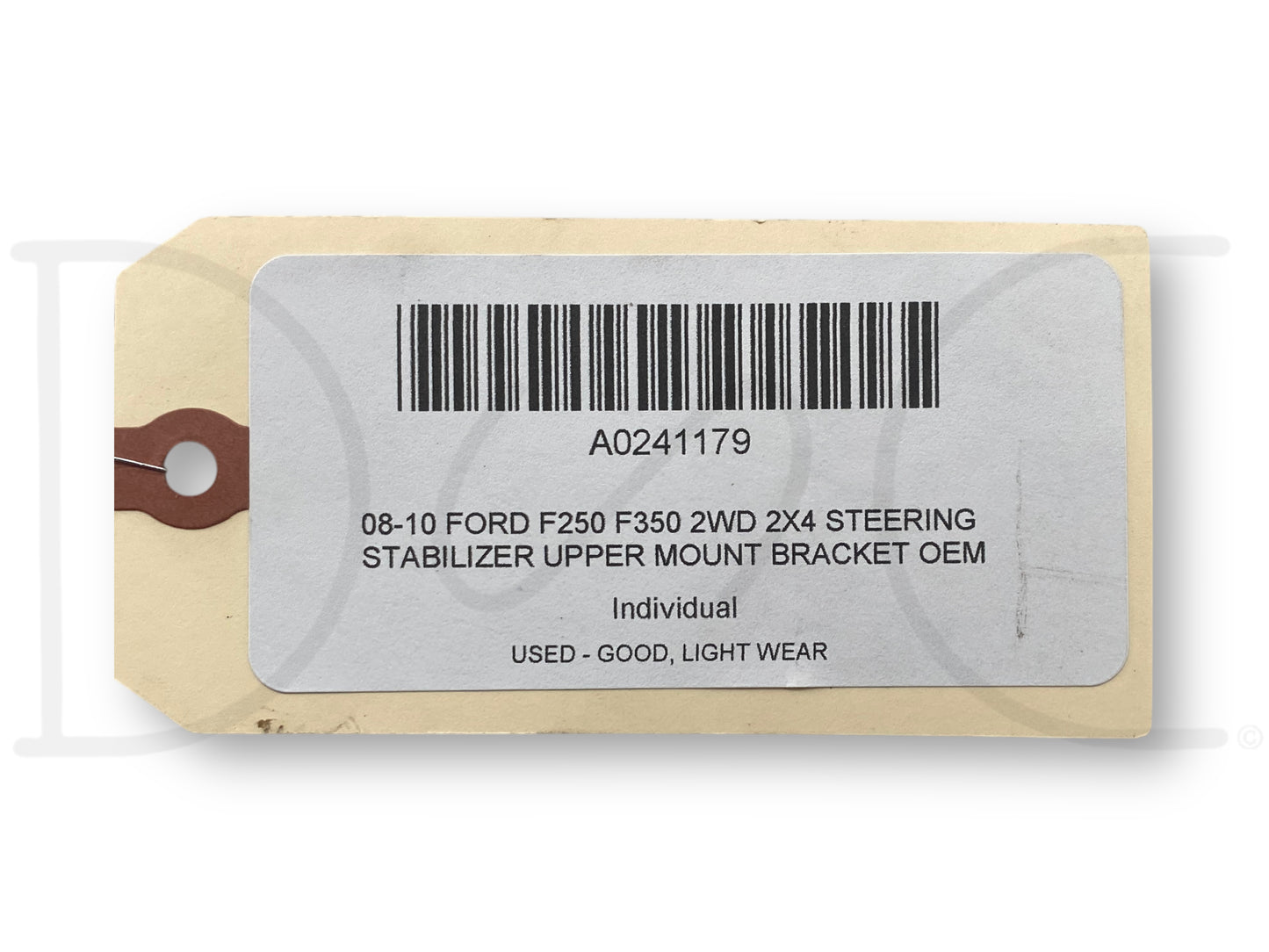 08-10 Ford F250 F350 2WD 2X4 Steering Stabilizer Upper Mount Bracket OEM