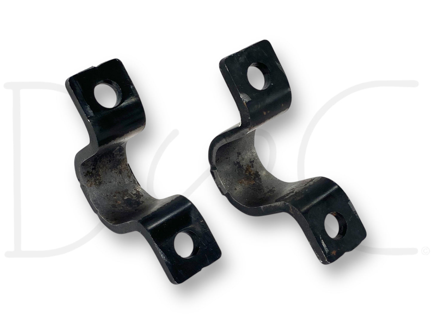 08-10 Ford F250 F350 Front Sway Bar Bushing Brackets Bracket Set OE 7C34-3B353