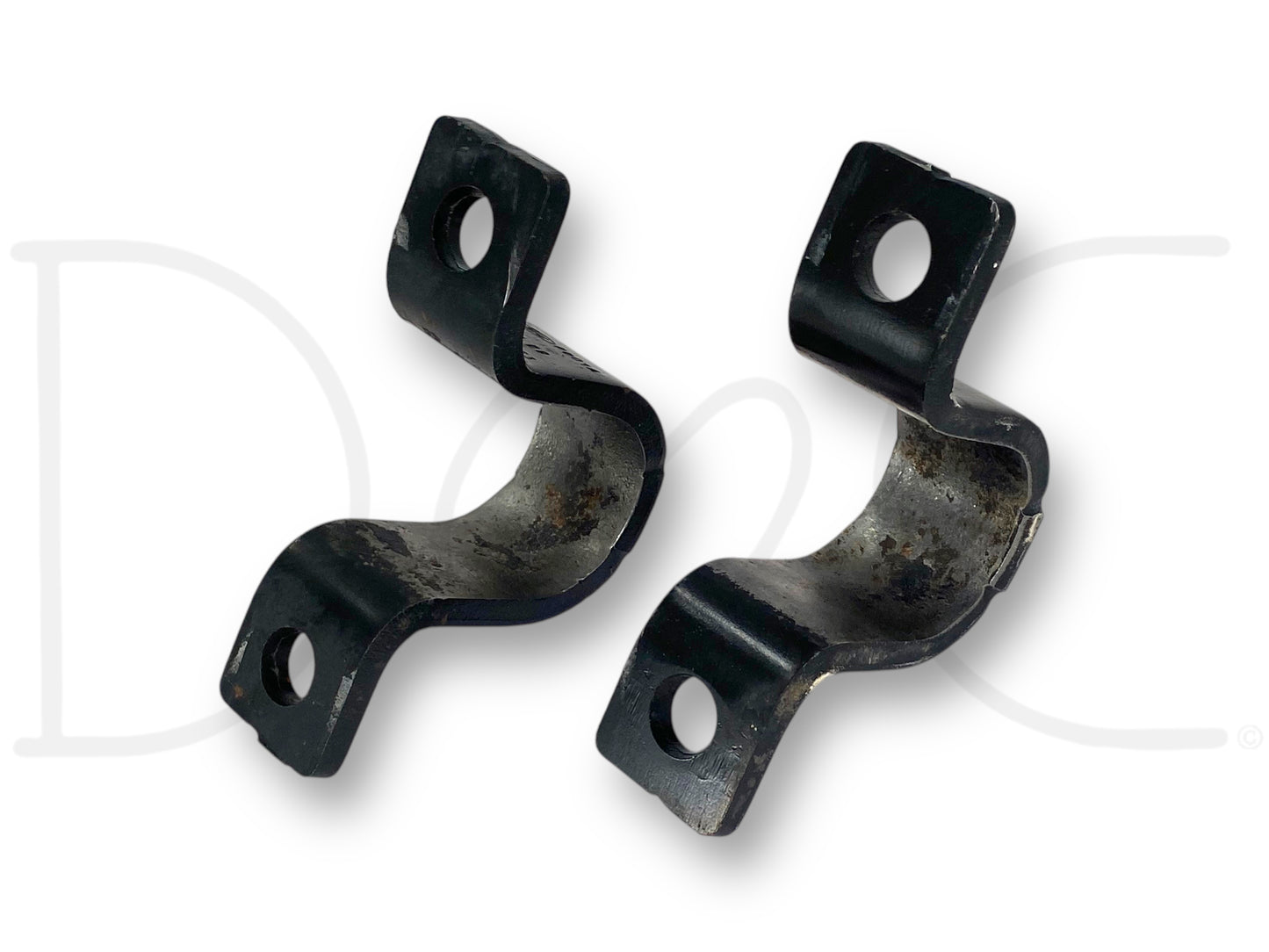 08-10 Ford F250 F350 Front Sway Bar Bushing Brackets Bracket Set OE 7C34-3B353