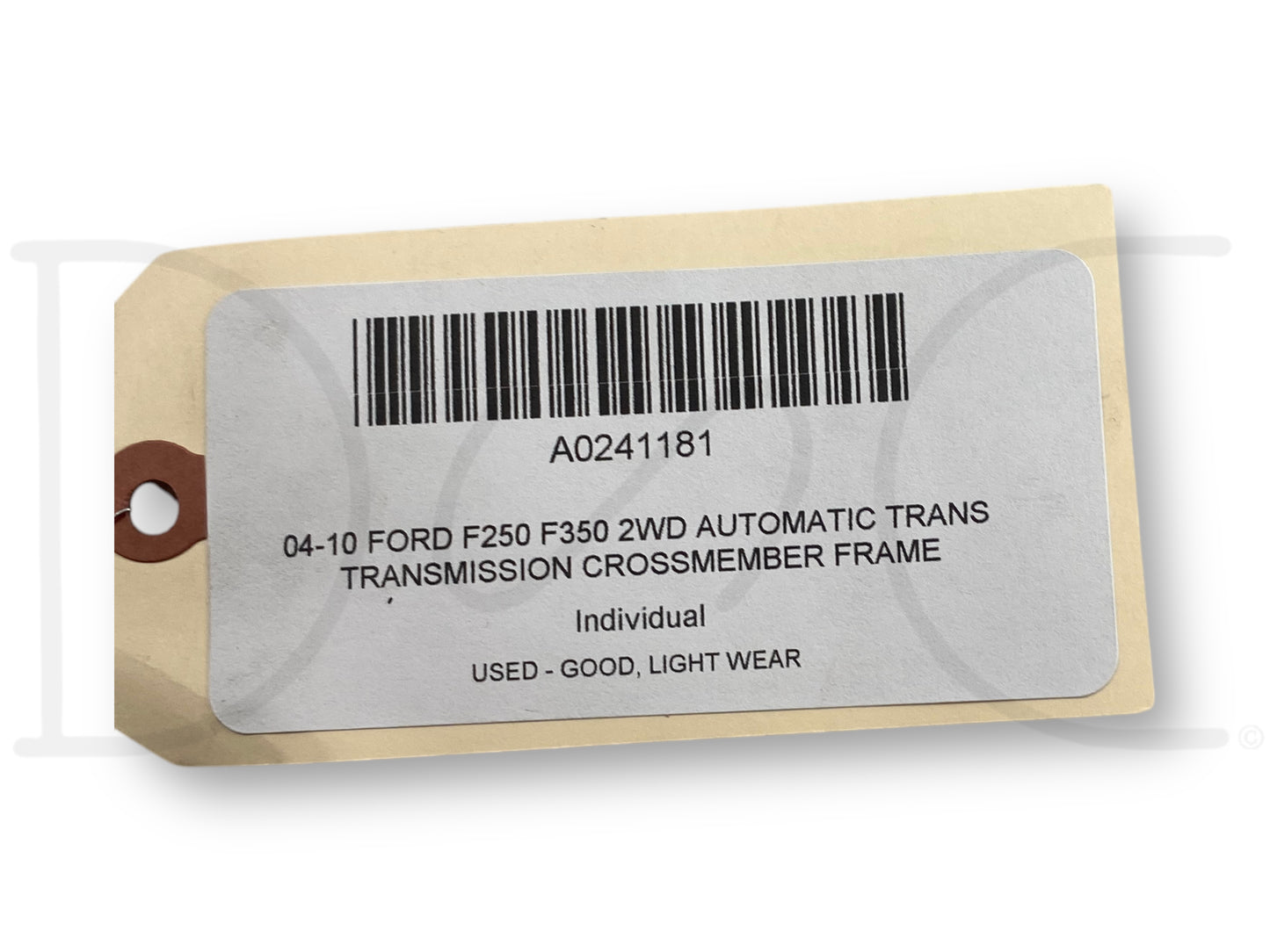04-10 Ford F250 F350 2WD Automatic Trans Transmission Crossmember Frame