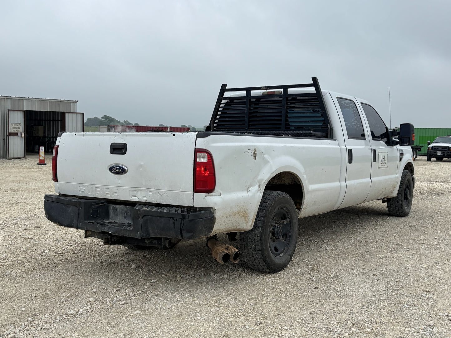 08-10 Ford F250 F350 Tailgate Z1 White